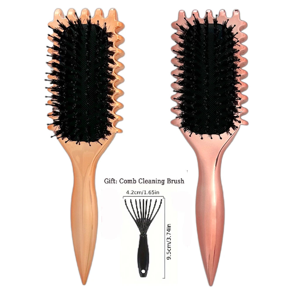 Curl Define Styling Brush super combinatie met Batana gebruik.